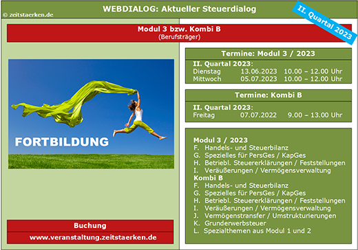 Werbung Modul 3 /II neu